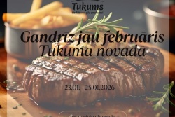 Atpūtas un ceļojumu piedāvājumi 23.01.2026 - 26.01.2026 Nedēļas nogale Tukuma novadā Tukuma TIC